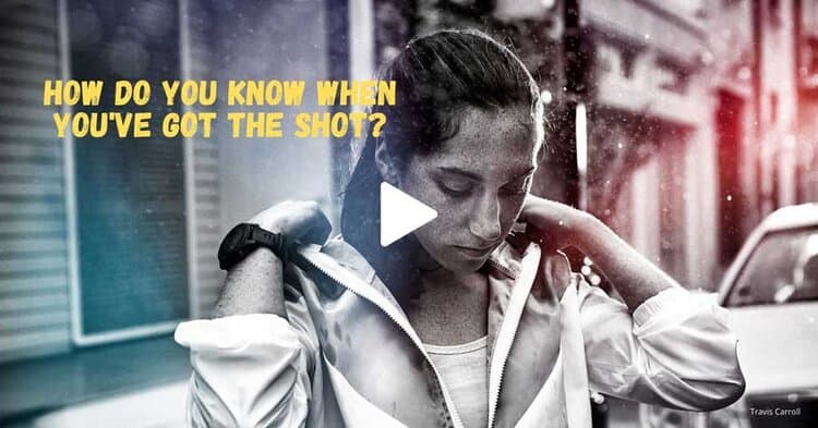 Shooting sports photography, athletic woman with camera, urban street background, outdoor photography, visual arts passage, capturing sports moments, spontaneous sports photography, dynamic action photos, professional sports images, creative arts and photography.