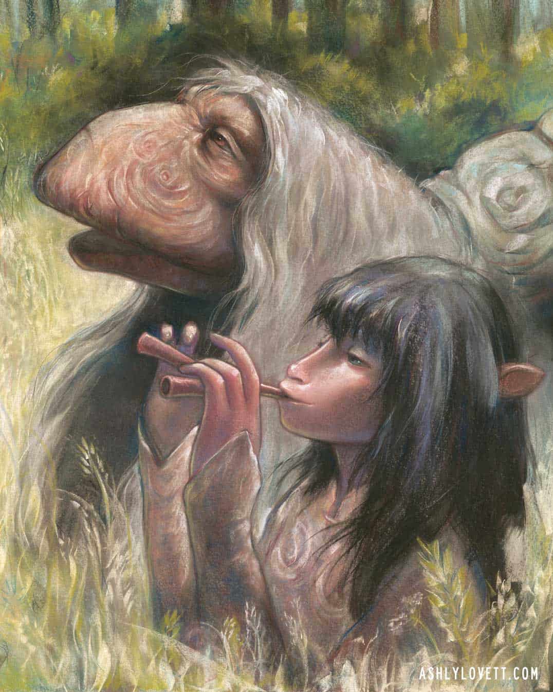Artwork by Ashly Lovett
