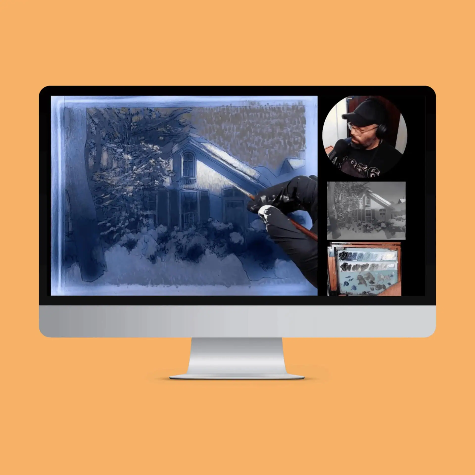 raymond bonilla painting course demonstration oil painting course