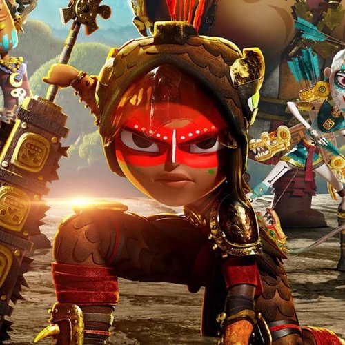 Adorable animated character from the new digital art piece at Visual Arts Passage, showcasing vibrant colors and intricate details in a fantasy-inspired scene.