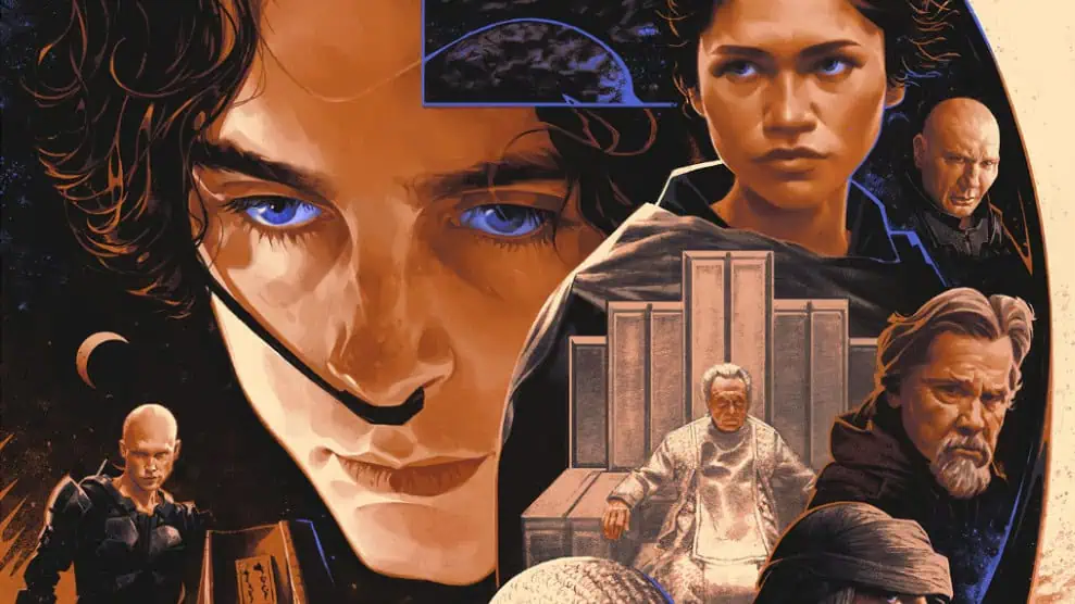 Ashly Lovett painting for the movie Dark Crystal