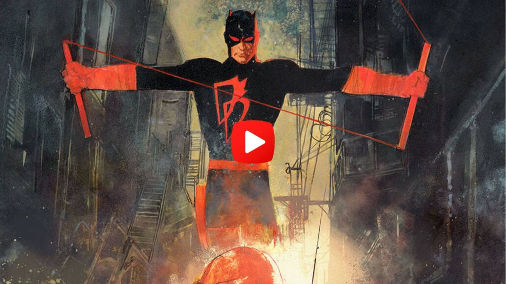 Illustration of Batman by Bill Sienkiewicz showcasing dynamic comic book art style.