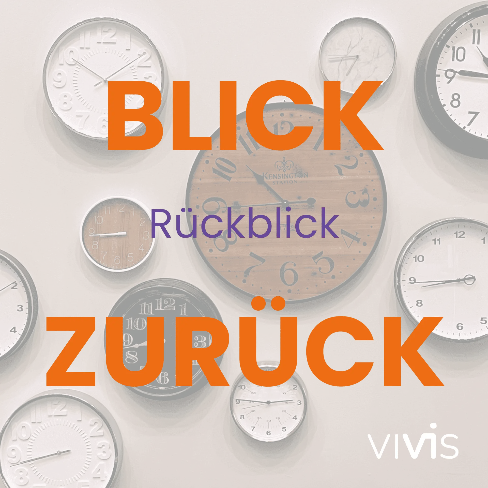 Blick zurück, der Rückblick