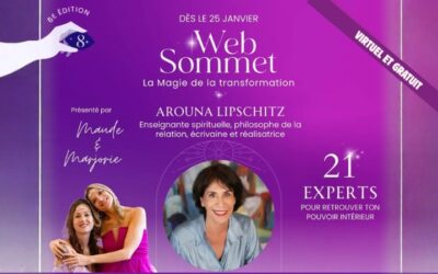 2 février 2026 • Conférence-interview GRATUITE • WebSommet La magie de la transformation