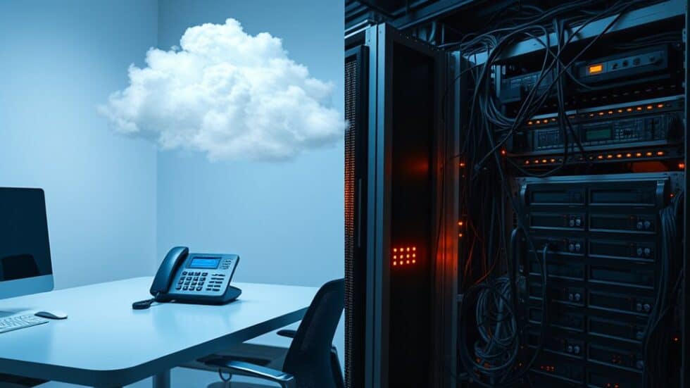 cloud versus on premise pbx