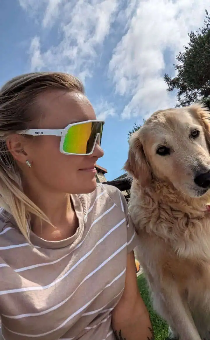 Очки для спорта с оранжевыми линзами volk sunglasses
