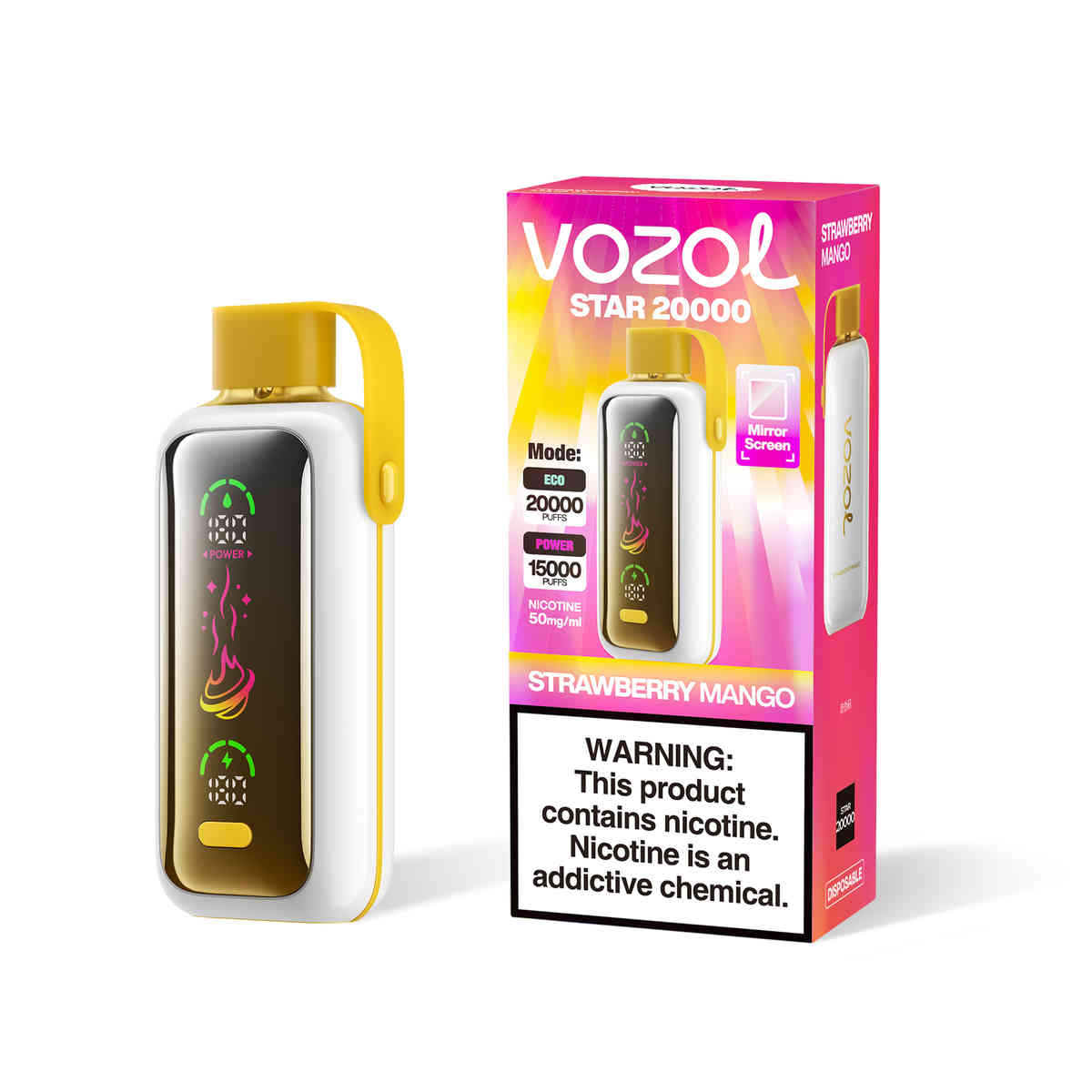 VOZOL STAR 20000 Strawberry Mango