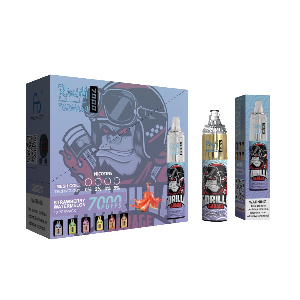 RandM Tornado 7000 Strawberry Watermelon - Imagen 3