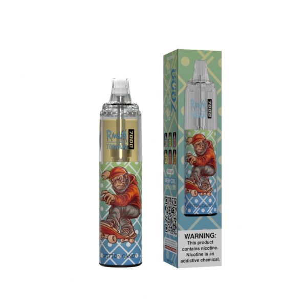 RandM Tornado 7000 Cotton Candy E-Zigarette - 7000 Zge