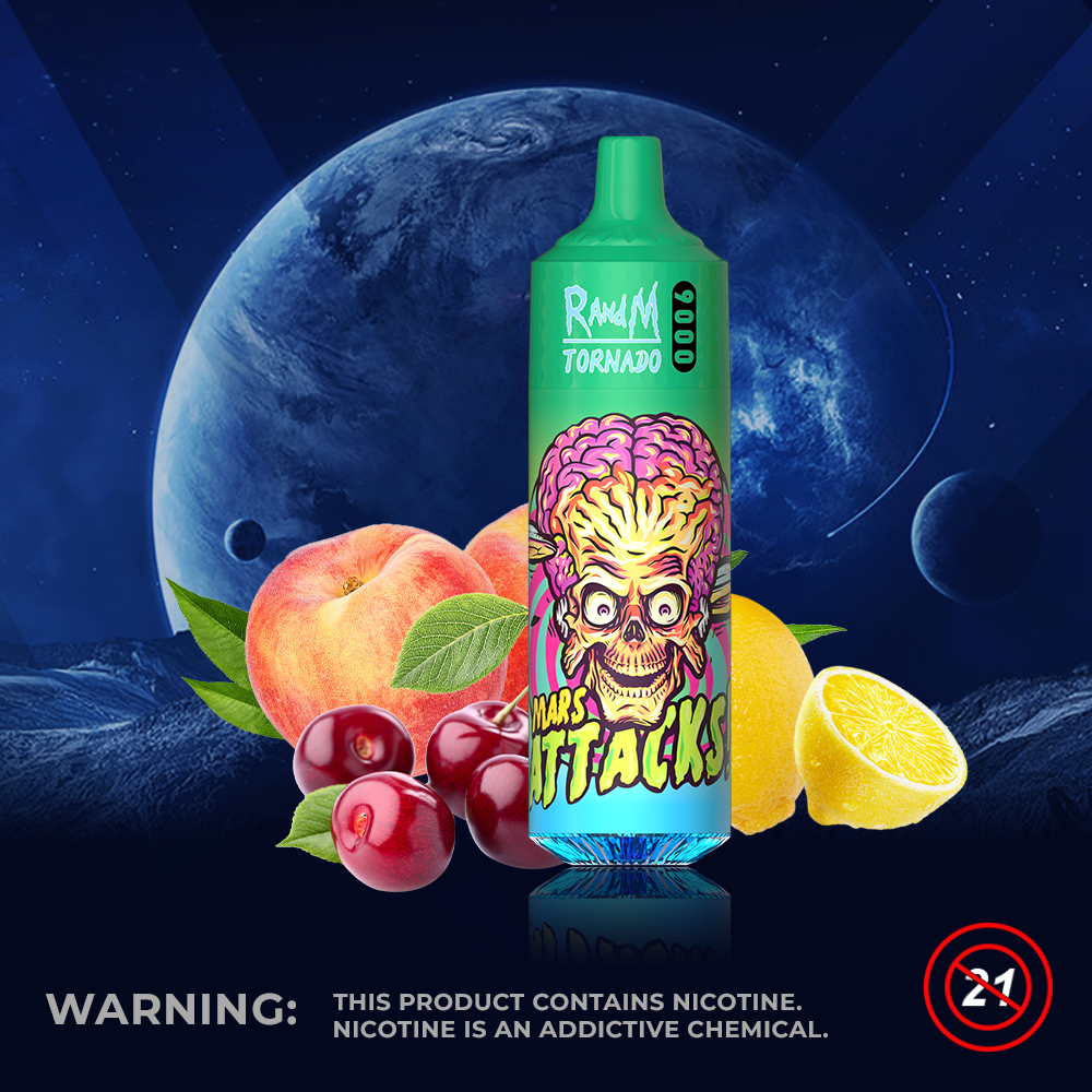 RandM Tornado 9000 Cherry Peach Lemonade