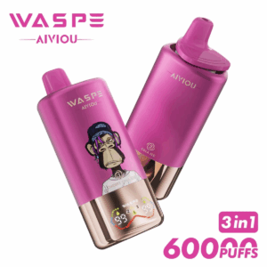 WASPE AIVIOU 60000 Cherry Cola Ice/Strawberry Cola/Cola Ice
