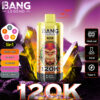 Bang Legend 120K Energy Drink/Peach Ice/Mango Ice/Cranberry Grape/Blackcurrant