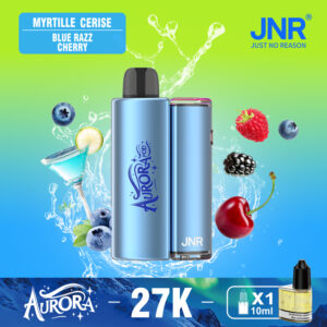 JNR Aurora 27000 Blue Razz Cherry