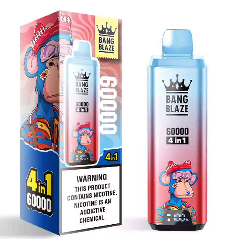 Bang Blaze 60000 Energy Drink/Strawberry Banana/Mango Peach Apricot/Passion Fruit Kiwi Lime