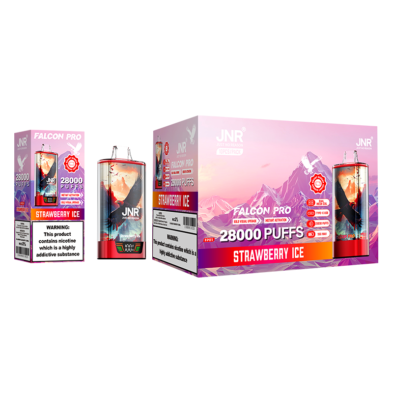 JNR Falcon Pro 28000 Strawberry Ice