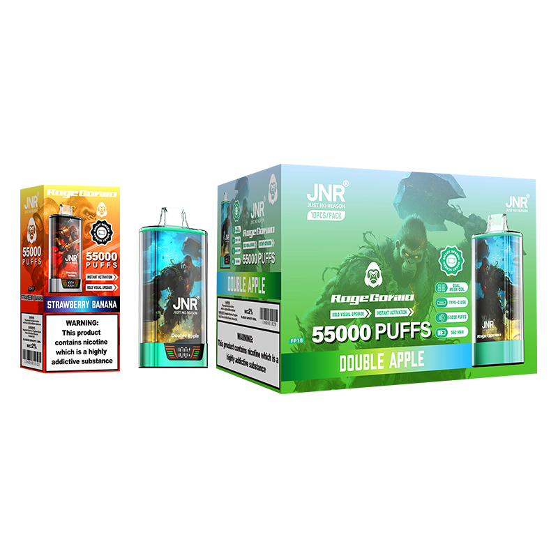 JNR Rage Gorilla 55000 Double Apple