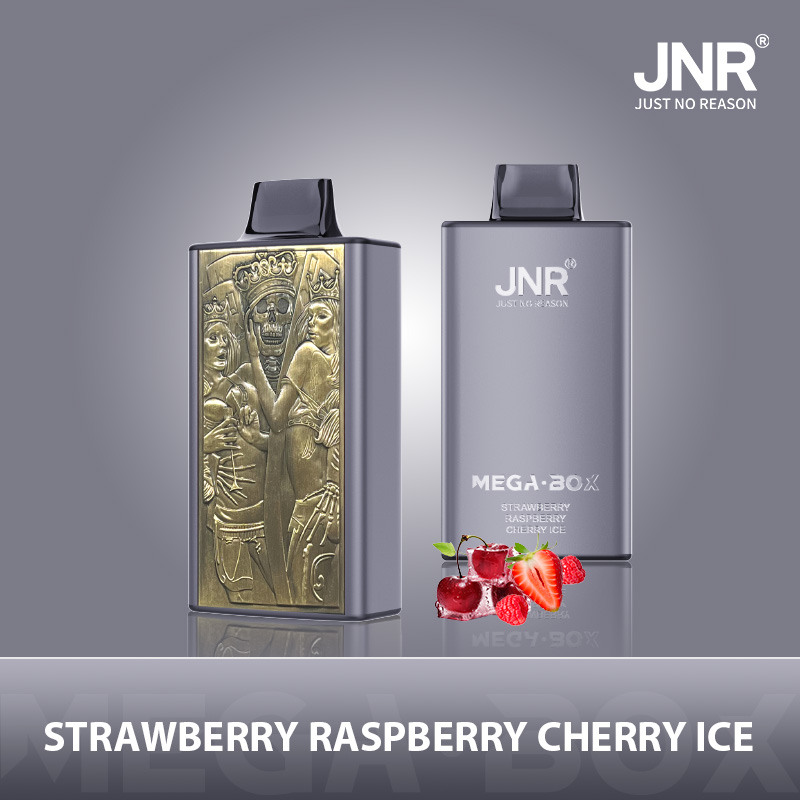 JNR Mega Box 25000 Strawberry Raspberry Cherry Ice
