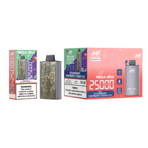 JNR Mega Box 25000 Strawberry Raspberry Cherry Ice