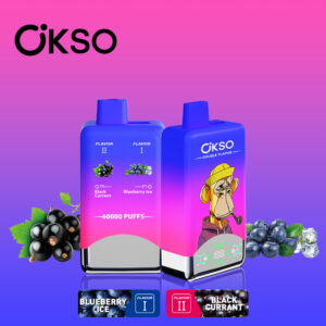 OKSO Double Flavor 60000 Blueberry Ice/Black Currant