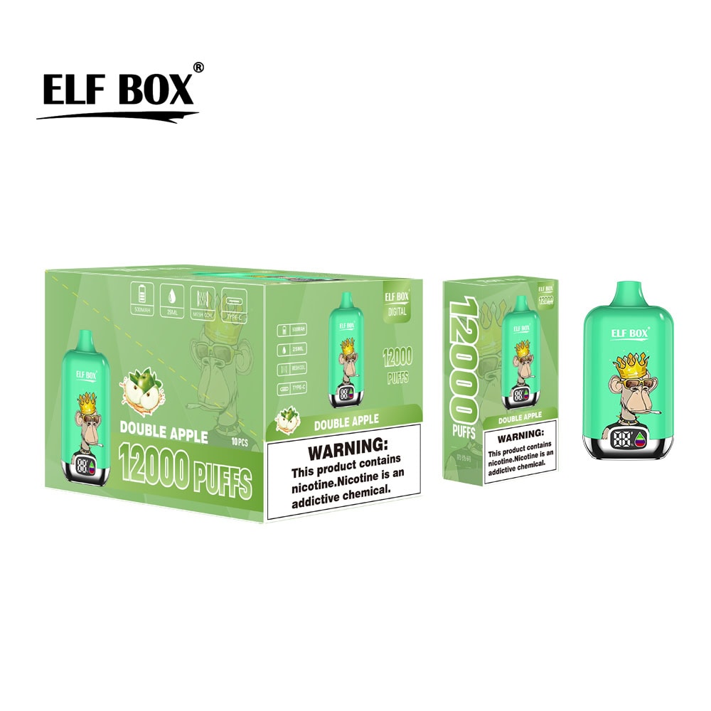 ELF BOX Digital 12000 Double Apple