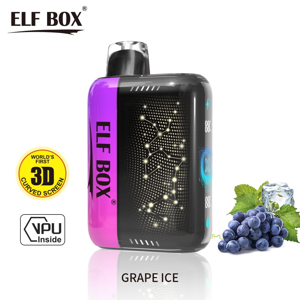 ELF BOX PULSE X 25000 Grape Ice – Bild 2