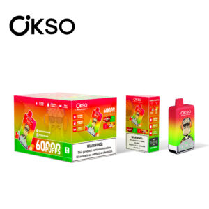 OKSO Double Flavor 60000 Watermelon Ice/Peach Mango