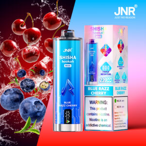 JNR Shisha Max 22000 Blue Razz Cherry