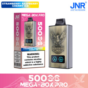 JNR Mega Box Pro 50000 Strawberry Raspberry Cherry Ice