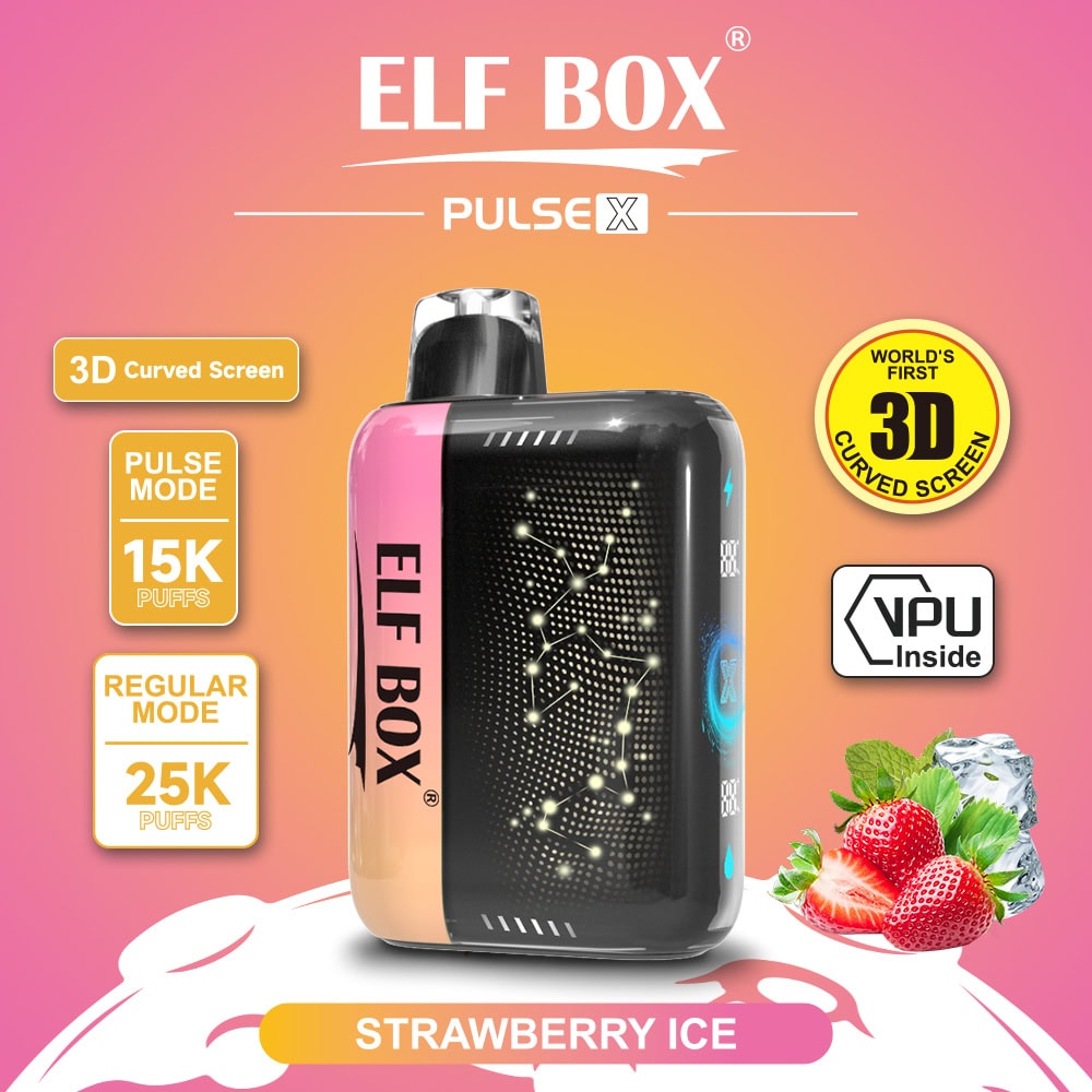 ELF BOX PULSE X 25000 Strawberry Ice