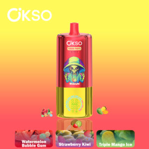 OKSO 3IN1 70000 Strawberry Kiwi/Watermelon Bubble Gum/Triple Mango Ice