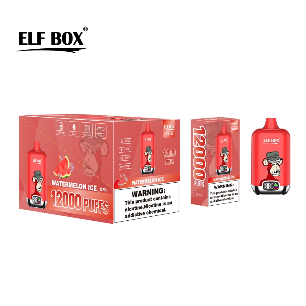 ELF BOX Digital 12000 Watermelon Ice