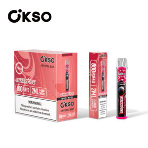 OKSO Crystal Bar 800 Cherry Ice