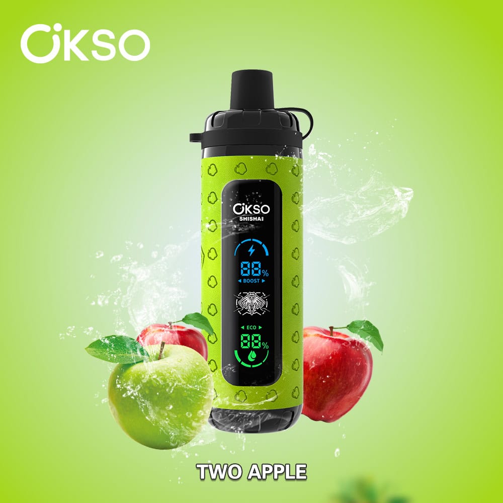 OKSO Shisha Max 40000 Two Apple