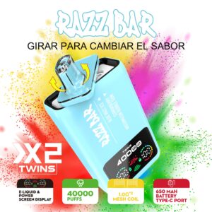 Razz Bar 40000 Strawberry Kiwi/Blueberry Sour Raspberry