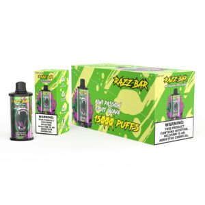 Razz Bar 15000 Kiwi Passion Fruit Guava