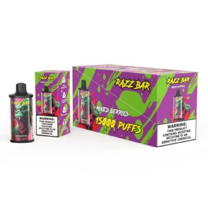 Razz Bar 15000 Mixed Berries