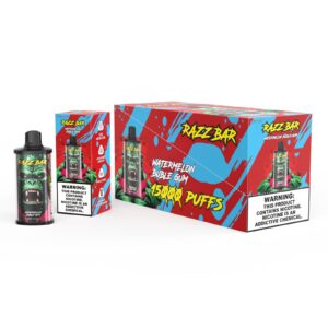 Razz Bar 15000 Watermelon Bubble Gum