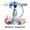 Humo Azul 24000 Blueberry Dragonfruit