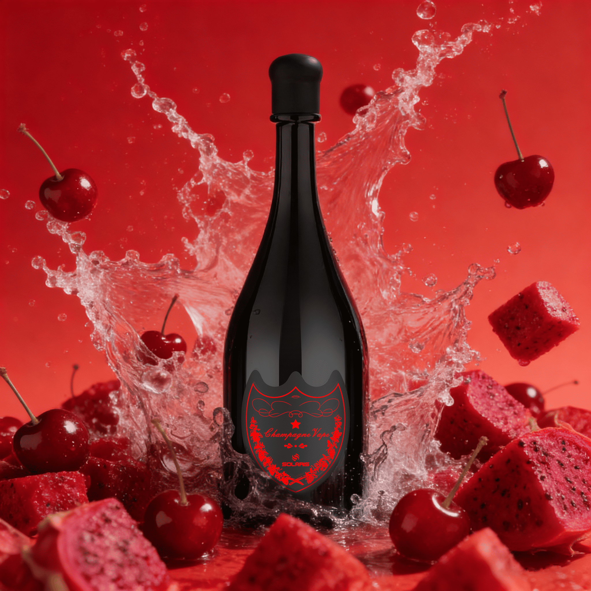 Champagne Vape 30000 Cherry Dragon Fruit