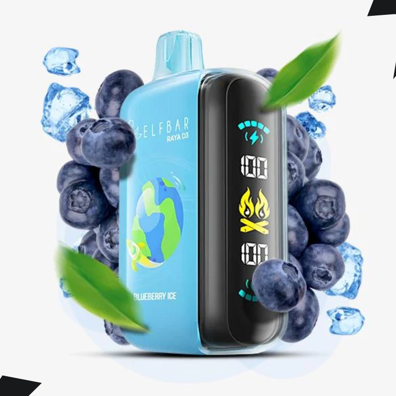 ELF BAR RAYA D3 25000 Blueberry Ice