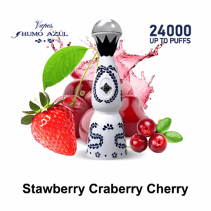 Humo Azul 24000 Strawberry Cranberry Cherry