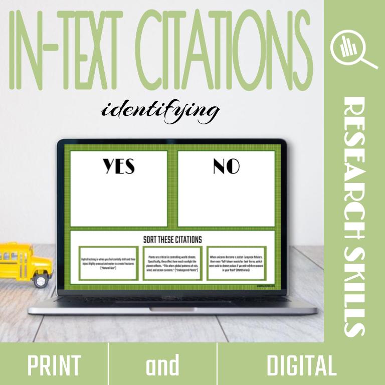 Identify In-Text Citation Citations