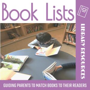 Leveled books lists for elementary families.