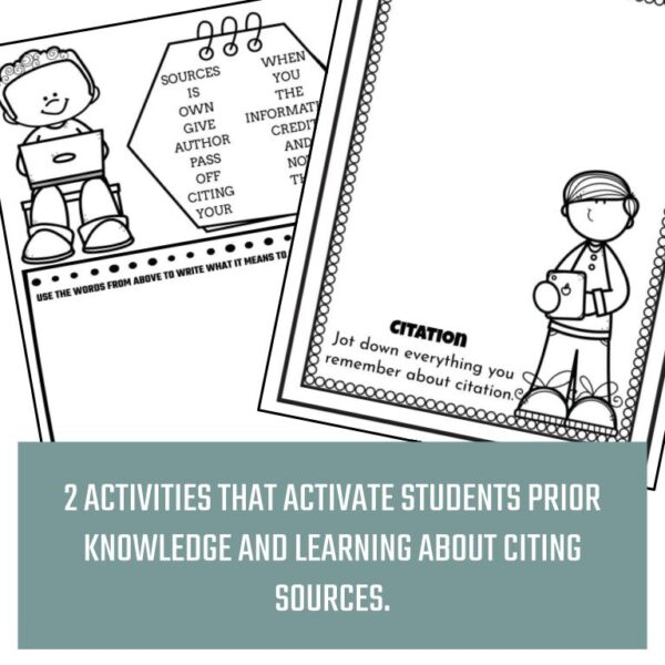 Bibliography Activities BUNDLE - Image 12