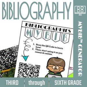 Bibliography Generator Lesson