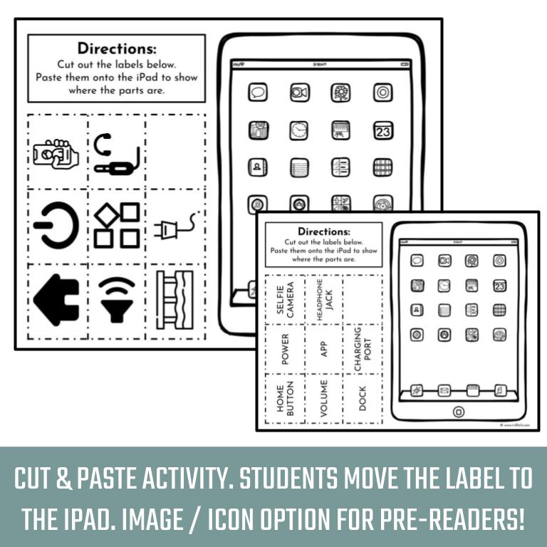 Parts of an iPad Activities and Games - Image 3