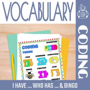 Coding Vocabulary Games
