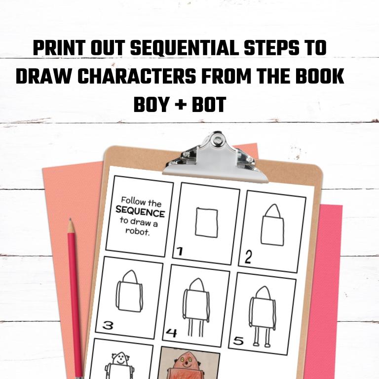 Directed Drawing: Boy + Bot - Image 4