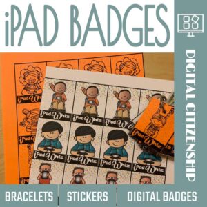 iPad Achievement Badges, Bracelets, Digital Stickers