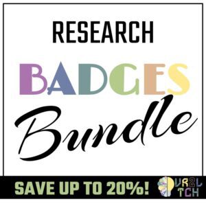 Research Achievement Badges BUNDLE